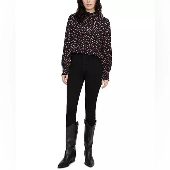 Anthropologie Sanctuary Carrie Smocked Top - Picture 2 of 7